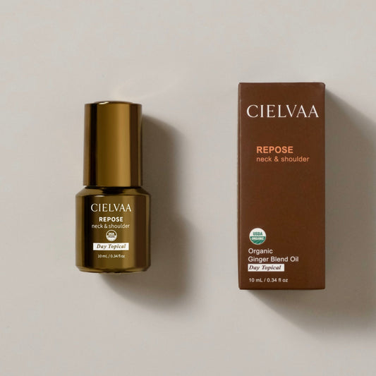 Repose for Neck & Shoulder · Day & Night Topical Blend Oil Set, Petite