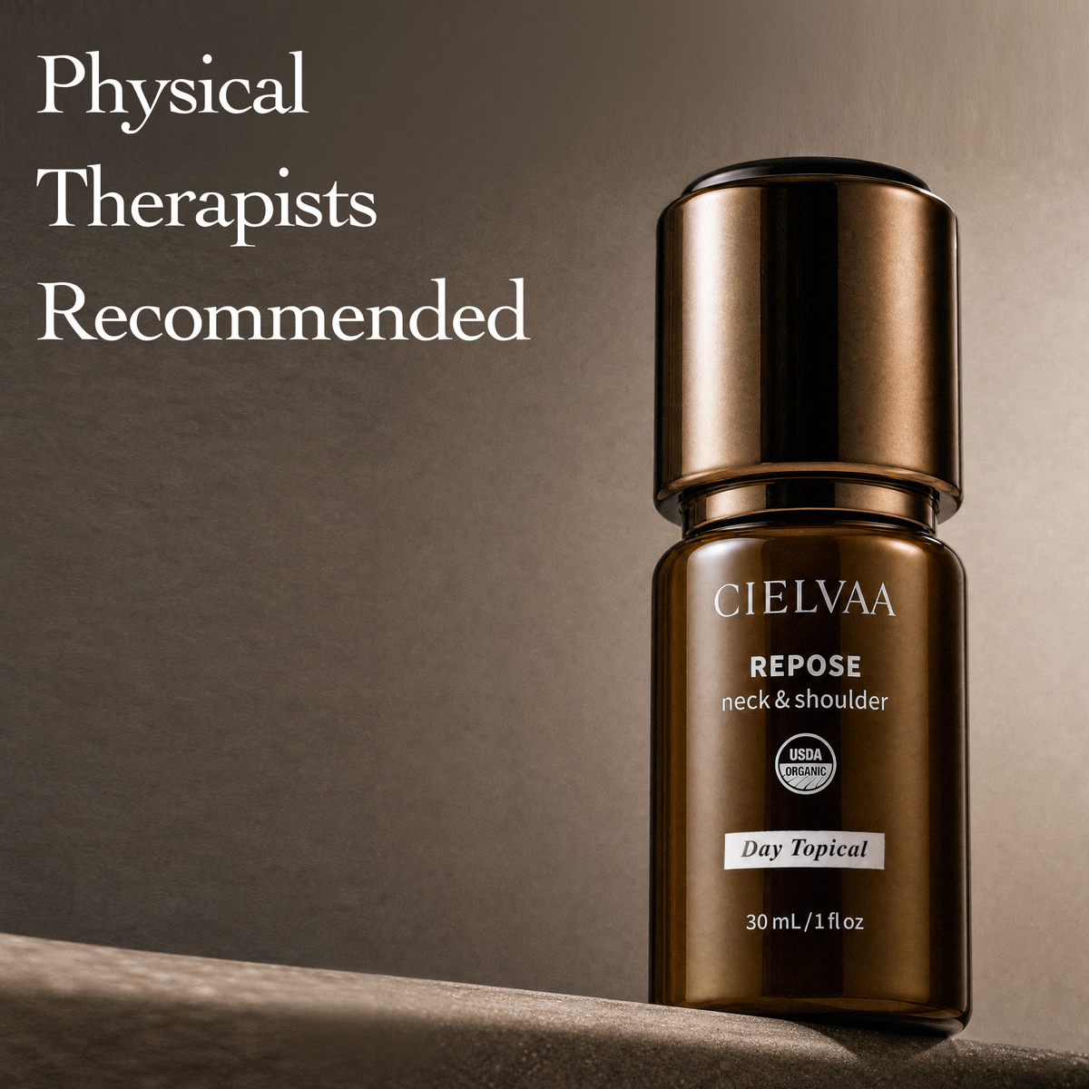 Repose for Neck & Shoulder · Day & Night Topical Set
