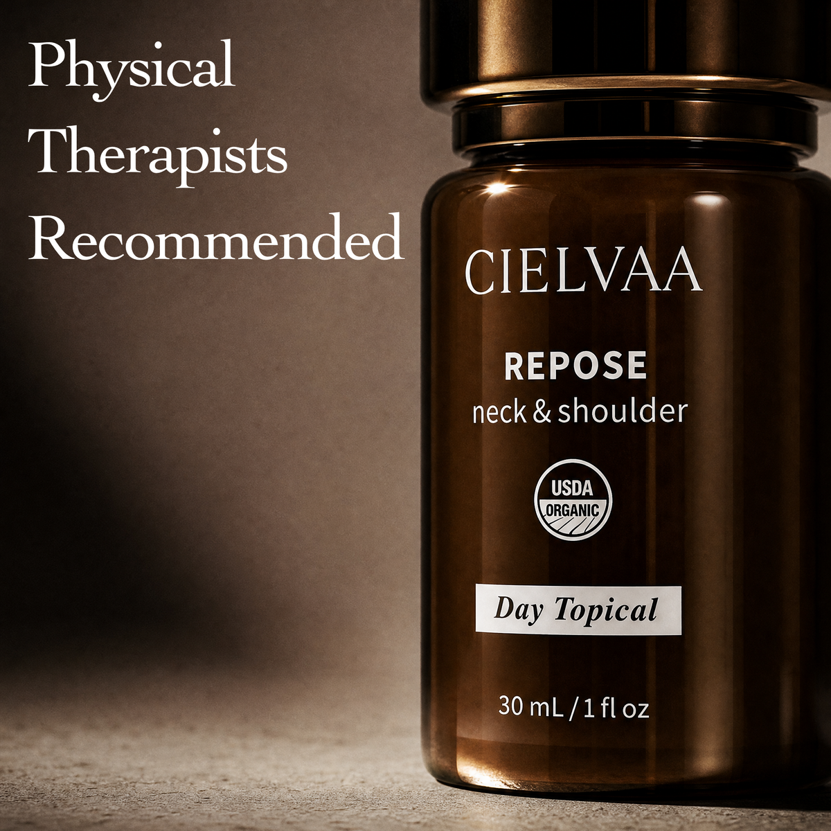 Repose for Neck & Shoulder · Day & Night Topical Blend Oil Set, Petite