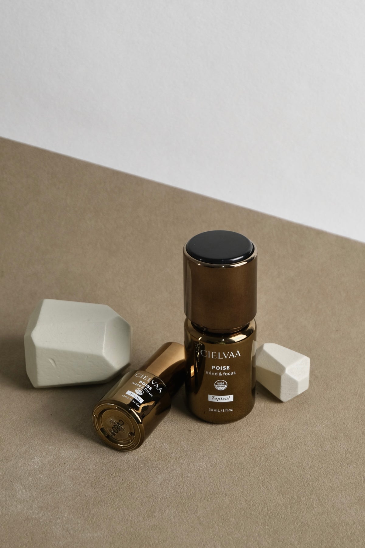 Poise for Mind & Focus · Topical & Aroma Blend Oil Set
